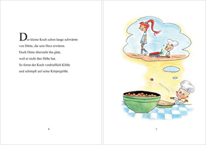 Der kleine Koch und seine Freunde Seite 6 und 7